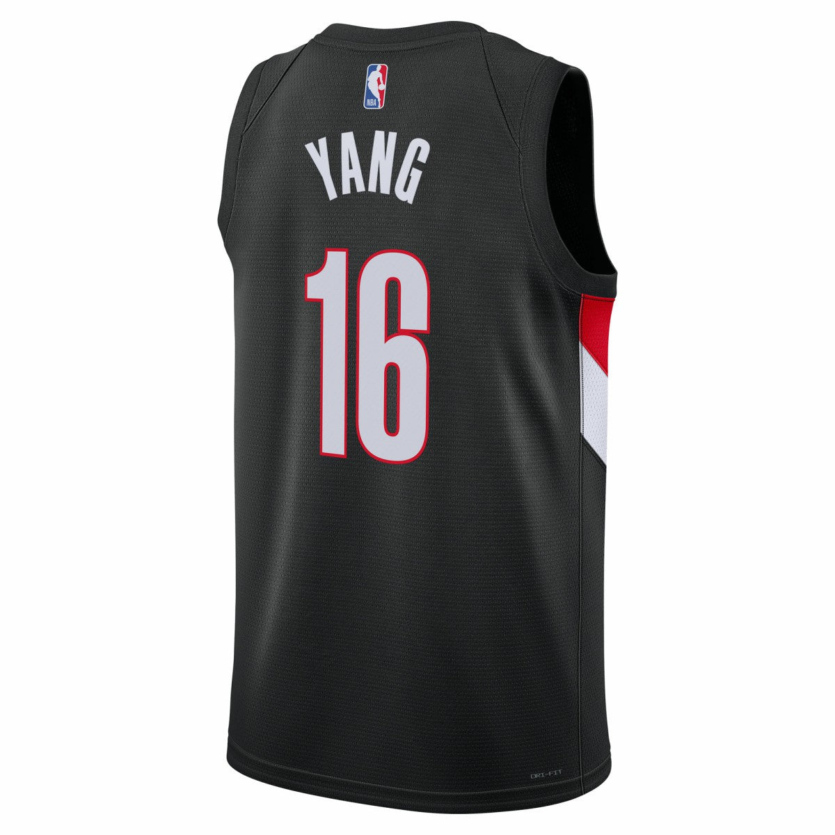 Black Yang Hansen Portland Trail Blazers Unisex Swingman Jersey | NBA