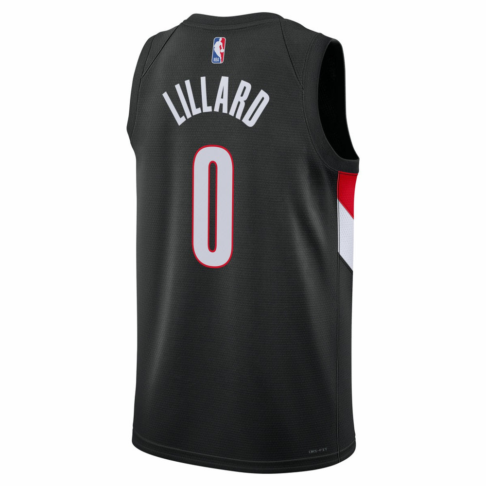 Black Damian Lillard Portland Trail Blazers Unisex Swingman Jersey | NBA