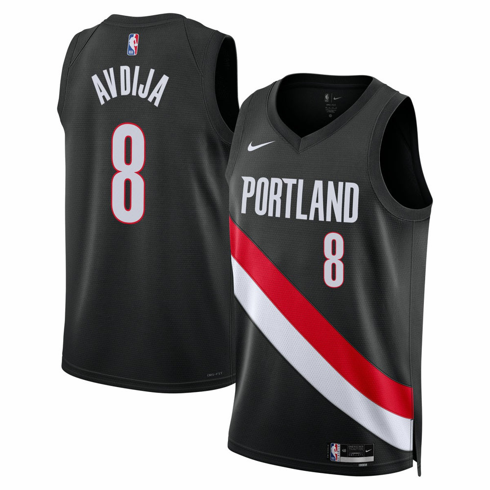 Black Deni Avdija Portland Trail Blazers Unisex Swingman Jersey | NBA