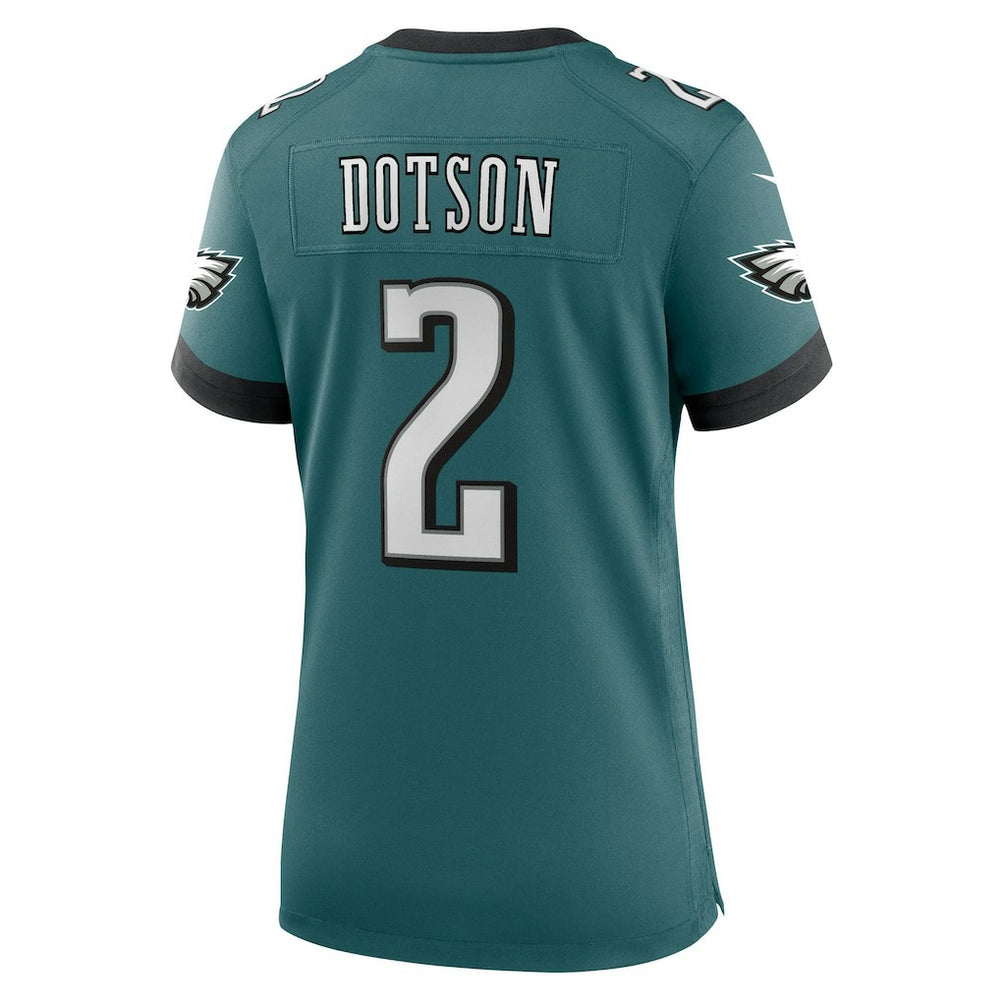Philadelphia Eagles Jahan Dotson  Women's Team Game Jersey | NFL Outlet