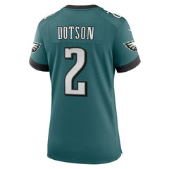 Philadelphia Eagles Jahan Dotson  Women's Team Game Jersey | NFL Outlet