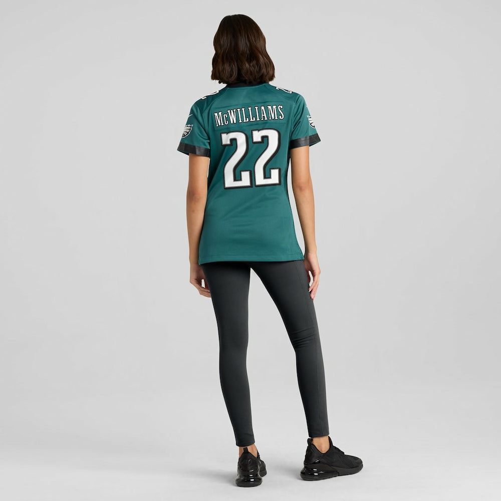 Philadelphia Eagles Mac McWilliams  Women's Team Game Jersey | NFL Outlet