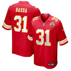 Kansas City Chiefs Jeffrey Bassa  Team Game Jersey | NFL New