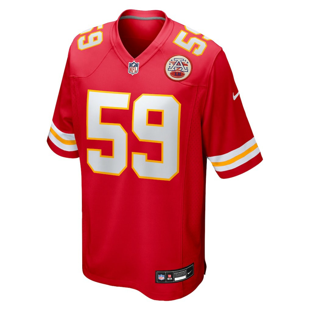 Kansas City Chiefs Cooper McDonald  Team Game Jersey | NFL Outlet