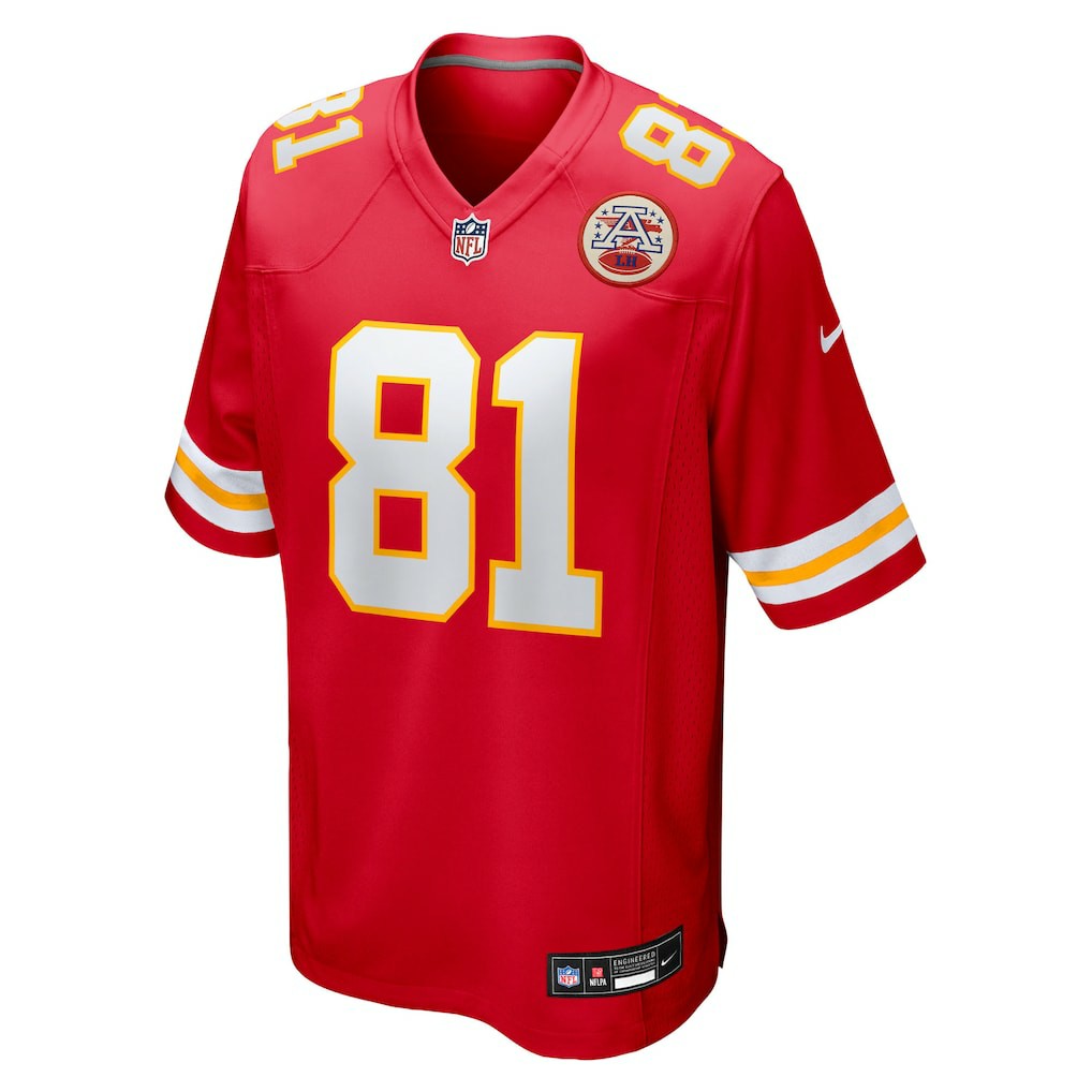 Kansas City Chiefs Nikko Remigio  Team Game Jersey | NFL Outlet