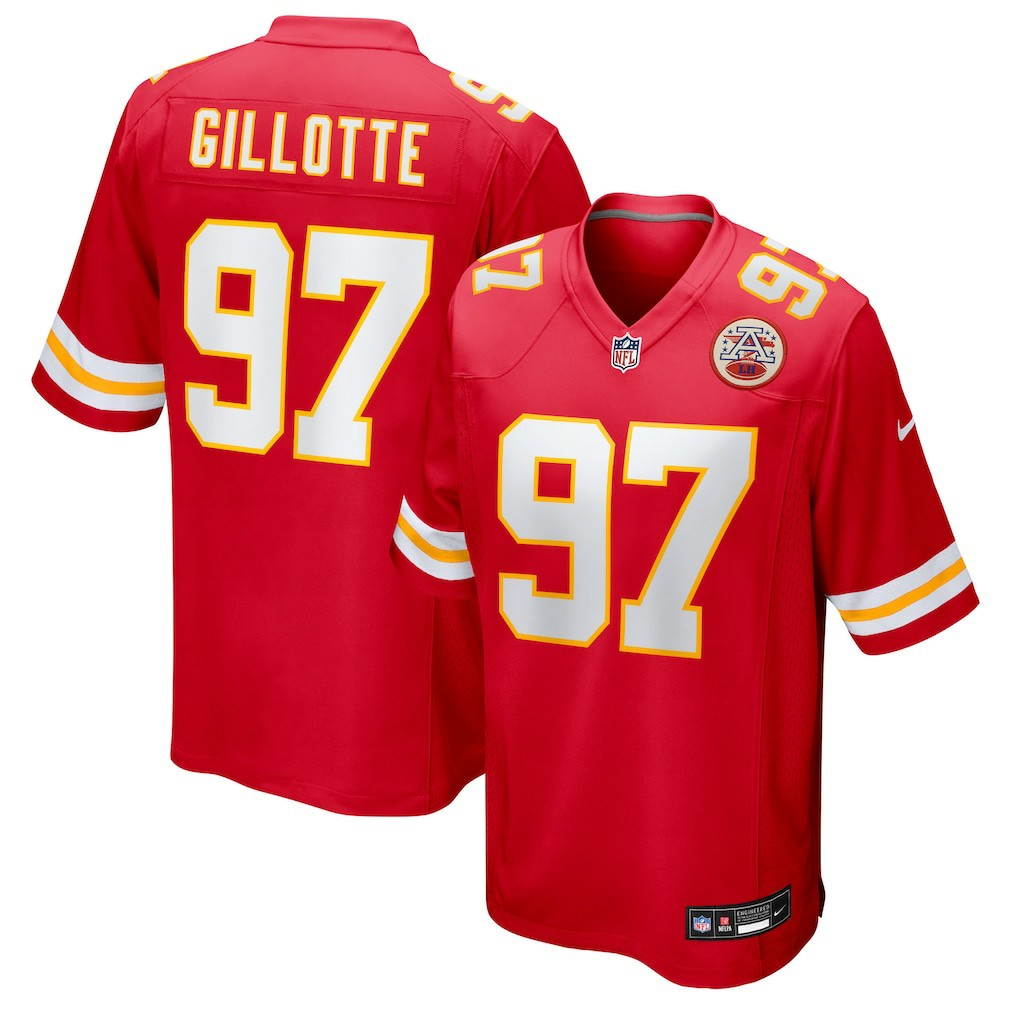 Kansas City Chiefs Ashton Gillotte  Team Game Jersey | NFL On sale