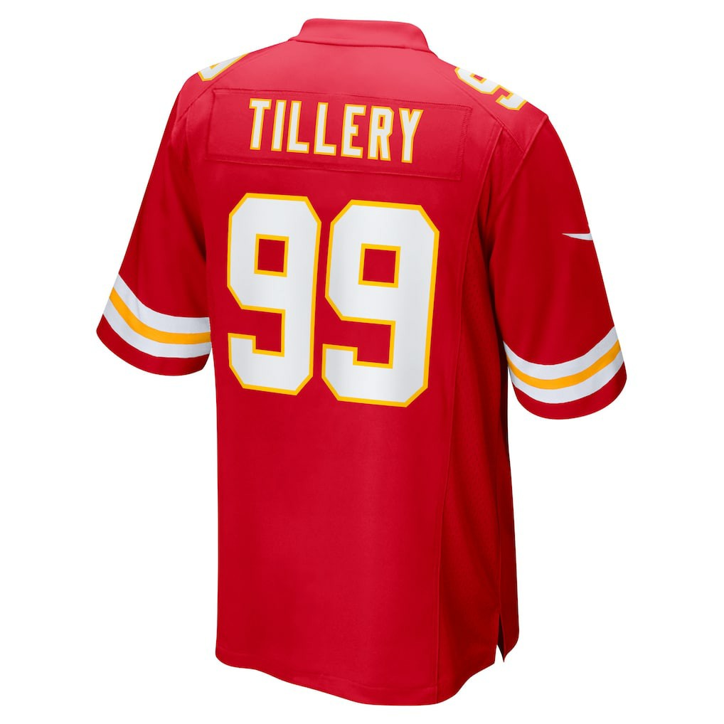 Kansas City Chiefs Jerry Tillery  Team Game Jersey | NFL US