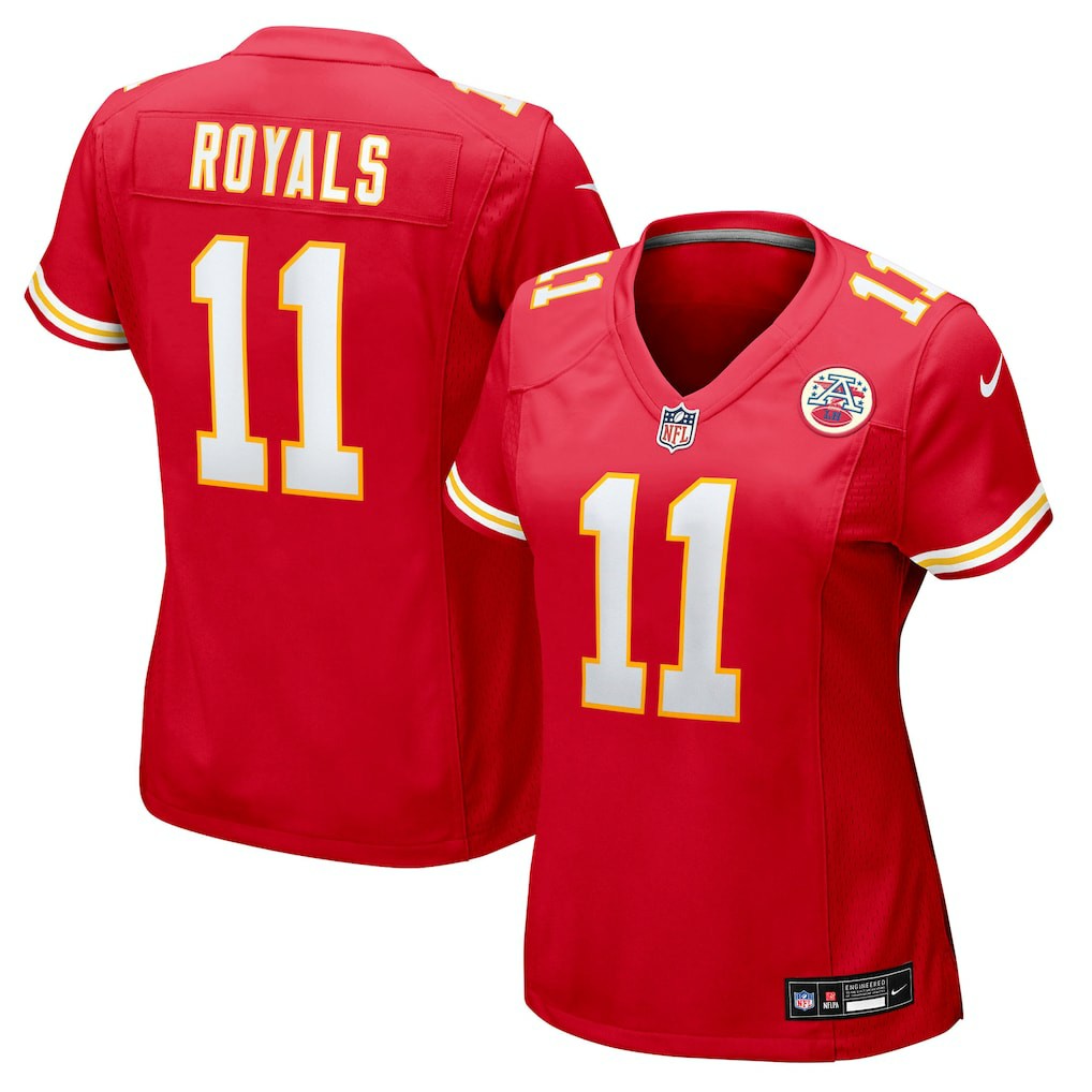 Kansas City Chiefs Jalen Royals  Women's Team Game Jersey | NFL New