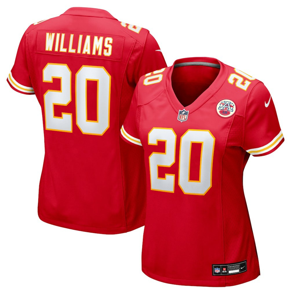 Kansas City Chiefs Nohl Williams  Women's Team Game Jersey | NFL Near me