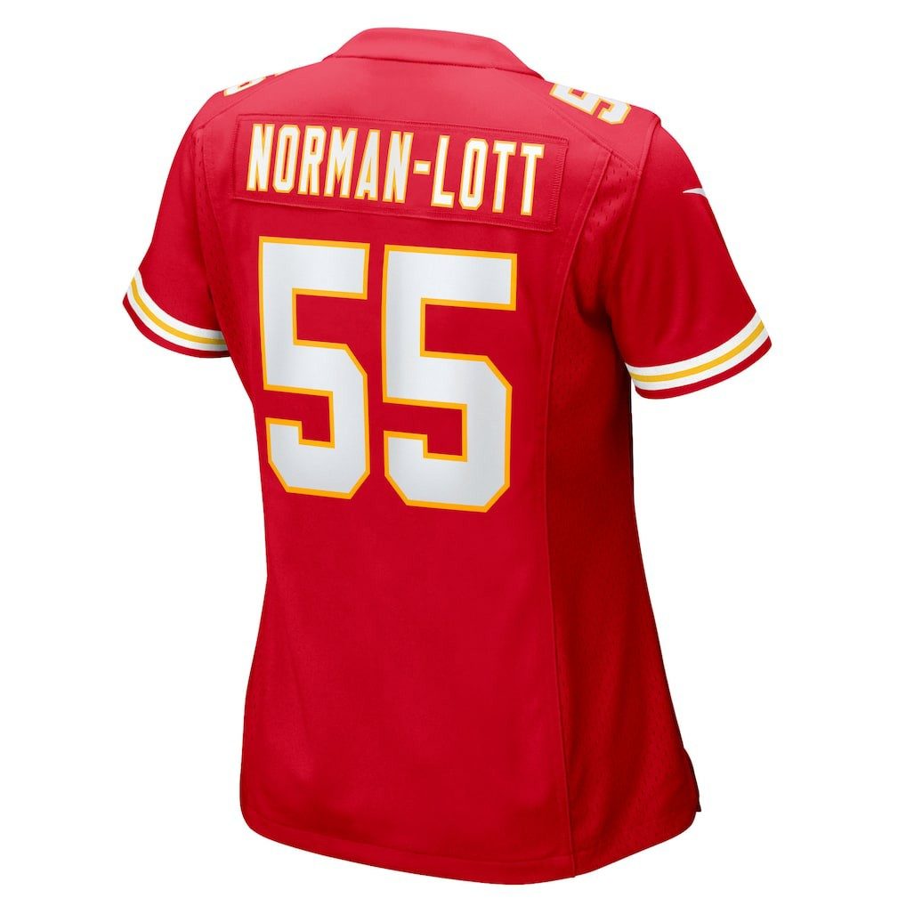 Kansas City Chiefs Omarr Norman-Lott  Women's Team Game Jersey | NFL Outlet
