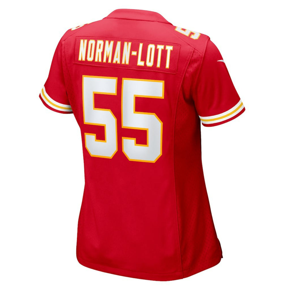 Kansas City Chiefs Omarr Norman-Lott  Women's Team Game Jersey | NFL Outlet