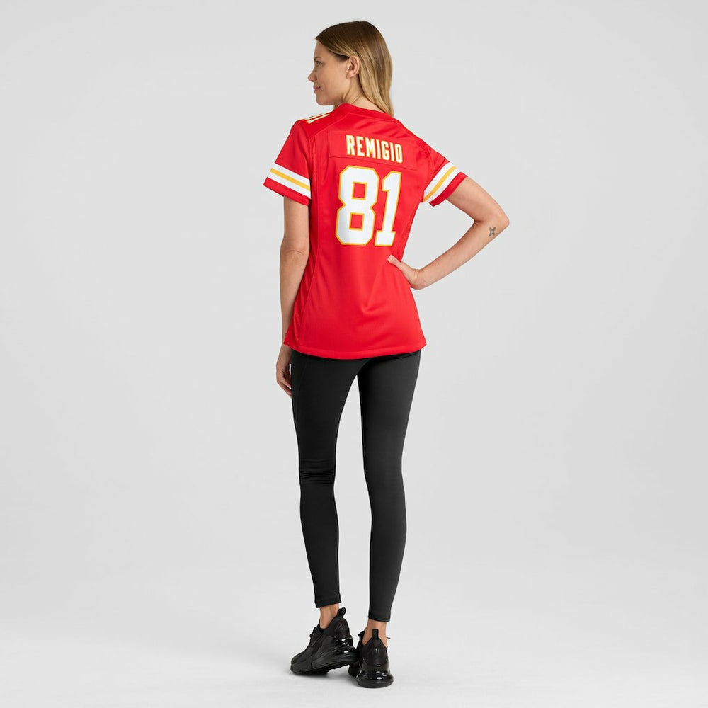 Kansas City Chiefs Nikko Remigio  Women's Team Game Jersey | NFL Discount