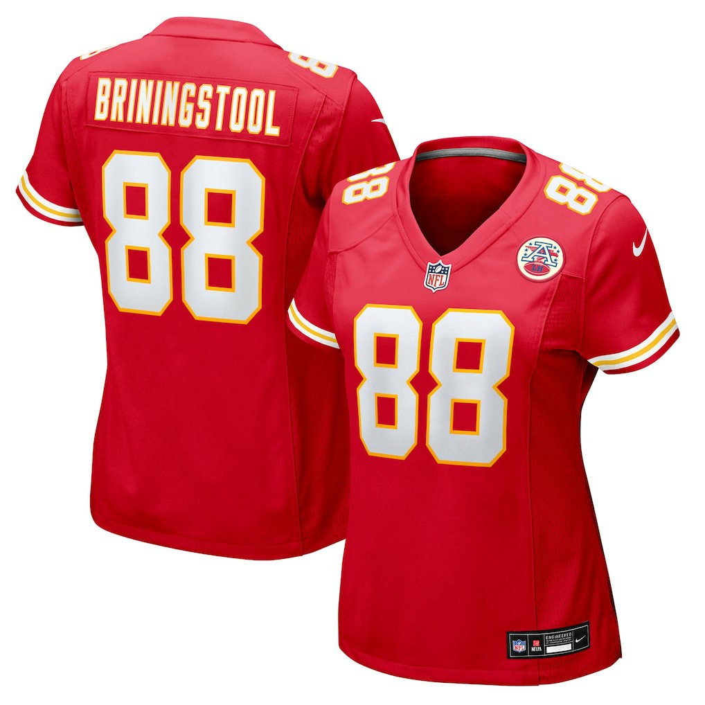 Kansas City Chiefs Jake Briningstool  Women's Team Game Jersey | NFL US