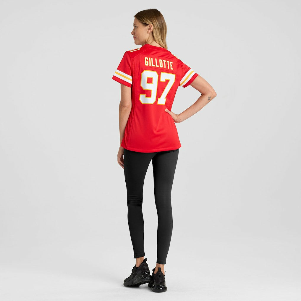 Kansas City Chiefs Ashton Gillotte  Women's Team Game Jersey | NFL Online