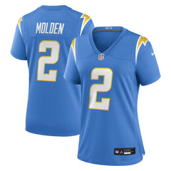 Los Angeles Chargers Elijah Molden  Women's Team Game Jersey | NFL Near me