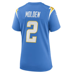 Los Angeles Chargers Elijah Molden  Women's Team Game Jersey | NFL Near me