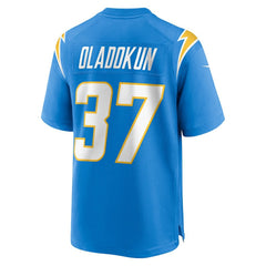 Los Angeles Chargers Jordan Oladokun  Team Game Jersey | NFL Hot