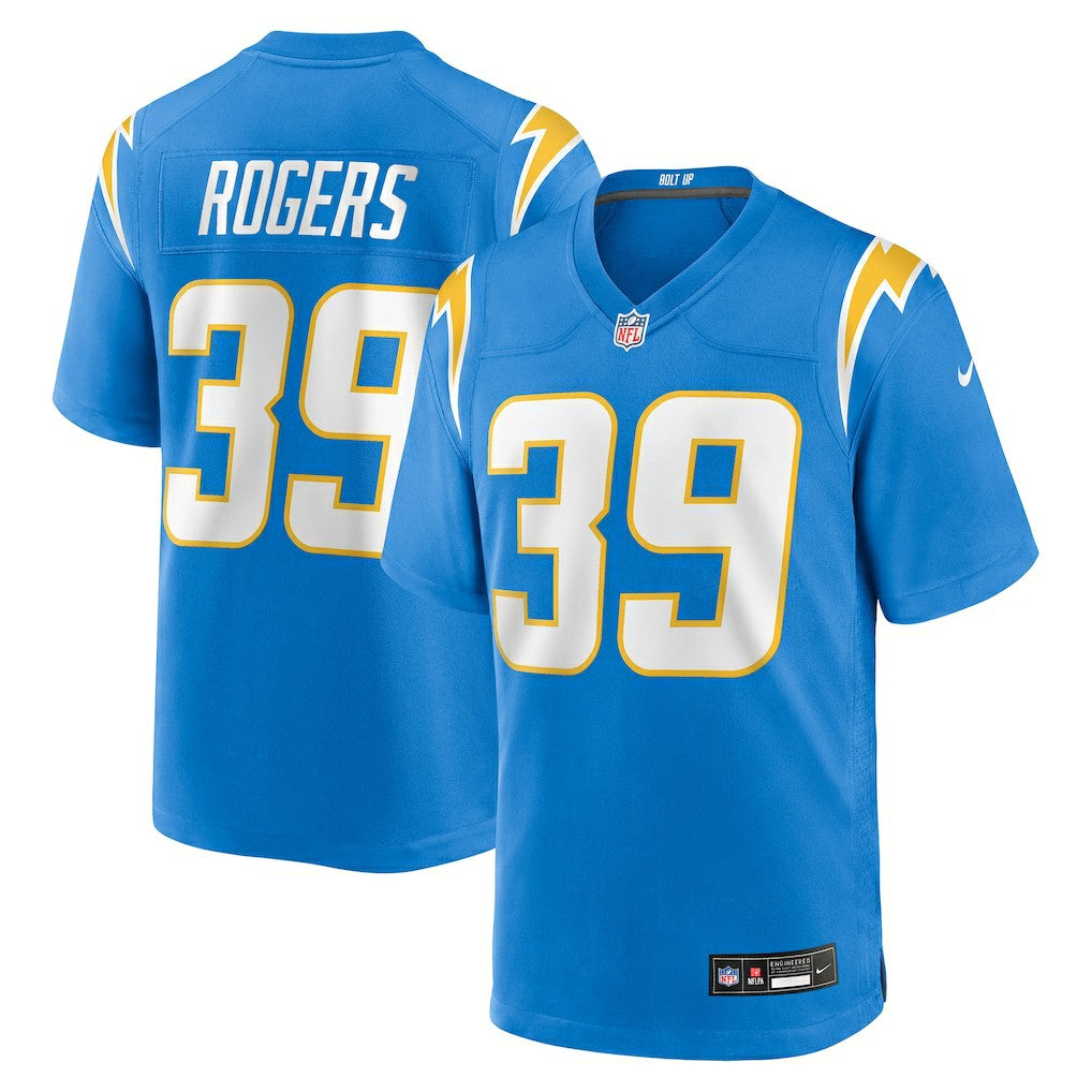 Los Angeles Chargers Eric Rogers  Team Game Jersey | NFL Sale