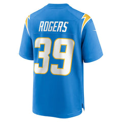 Los Angeles Chargers Eric Rogers  Team Game Jersey | NFL Sale