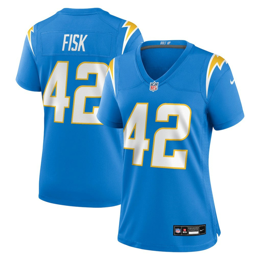 Los Angeles Chargers Tucker Fisk  Women's Team Game Jersey | NFL Near me
