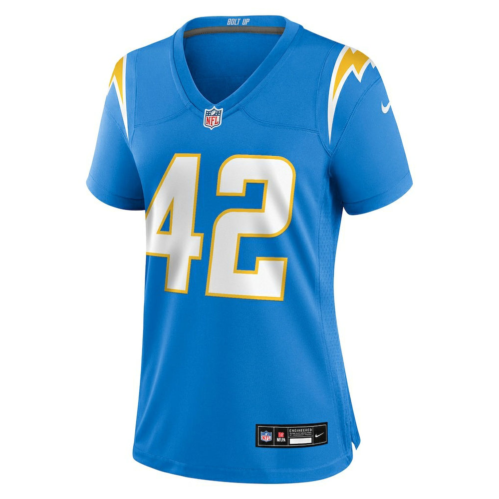 Los Angeles Chargers Tucker Fisk  Women's Team Game Jersey | NFL Near me