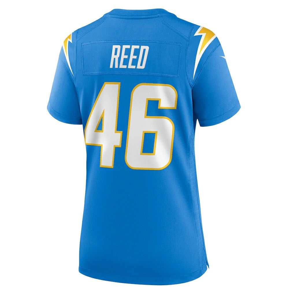 Los Angeles Chargers Nikko Reed  Women's Team Game Jersey | NFL Discount