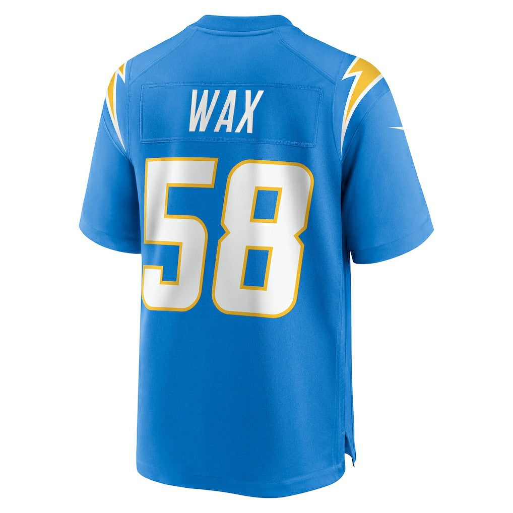 Los Angeles Chargers Marlowe Wax  Team Game Jersey | NFL Sale