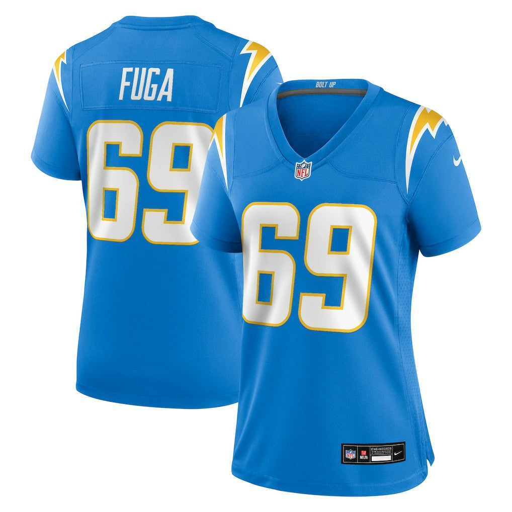 Los Angeles Chargers Josh Fuga  Women's Team Game Jersey | NFL Hot