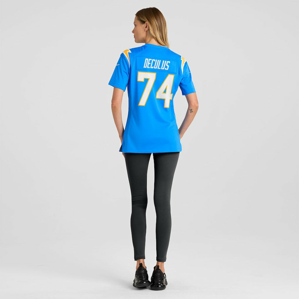 Los Angeles Chargers Austin Deculus  Women's Team Game Jersey | NFL Hot
