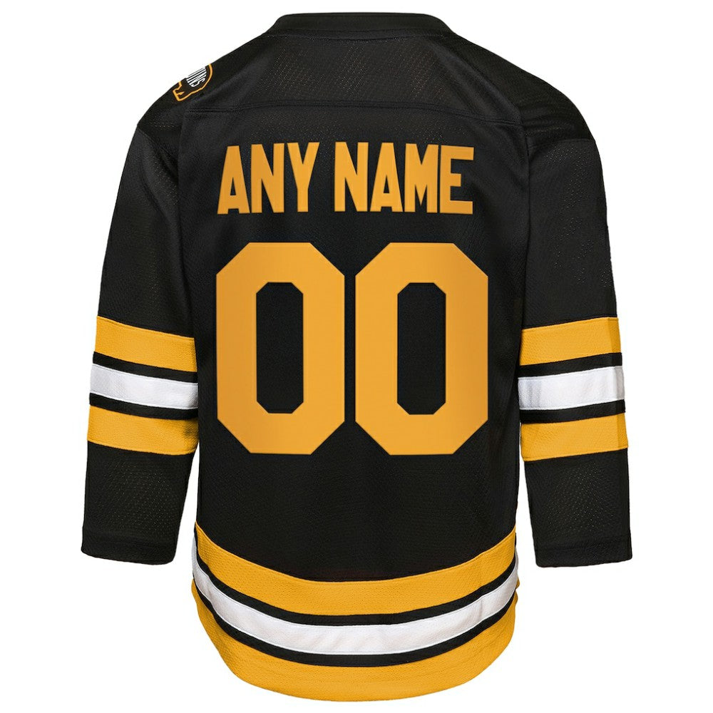 Boston Bruins Youth Home Custom Replica Jersey -  NHL Jerseys