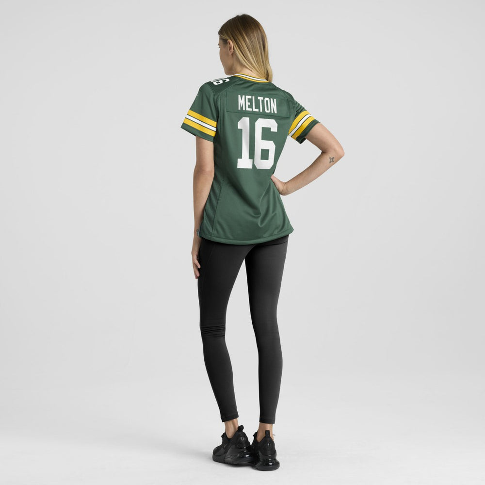 Green Bay Packers Bo Melton  Women's Team Game Jersey | NFL US