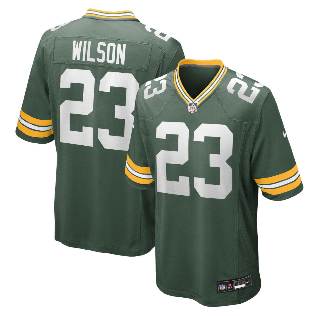 Green Bay Packers Emanuel Wilson  Team Game Jersey | NFL Discount