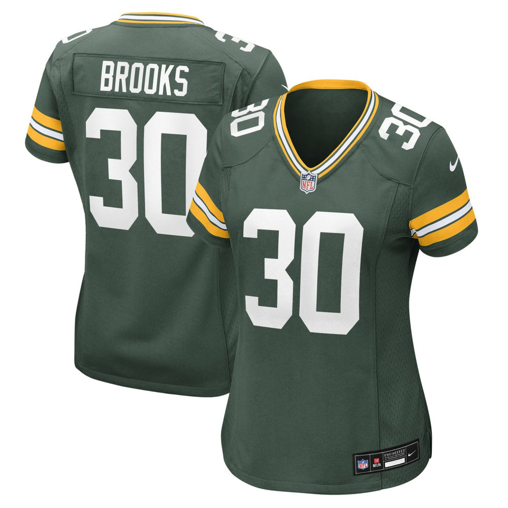 Green Bay Packers Chris Brooks  Women's Team Game Jersey | NFL Discount