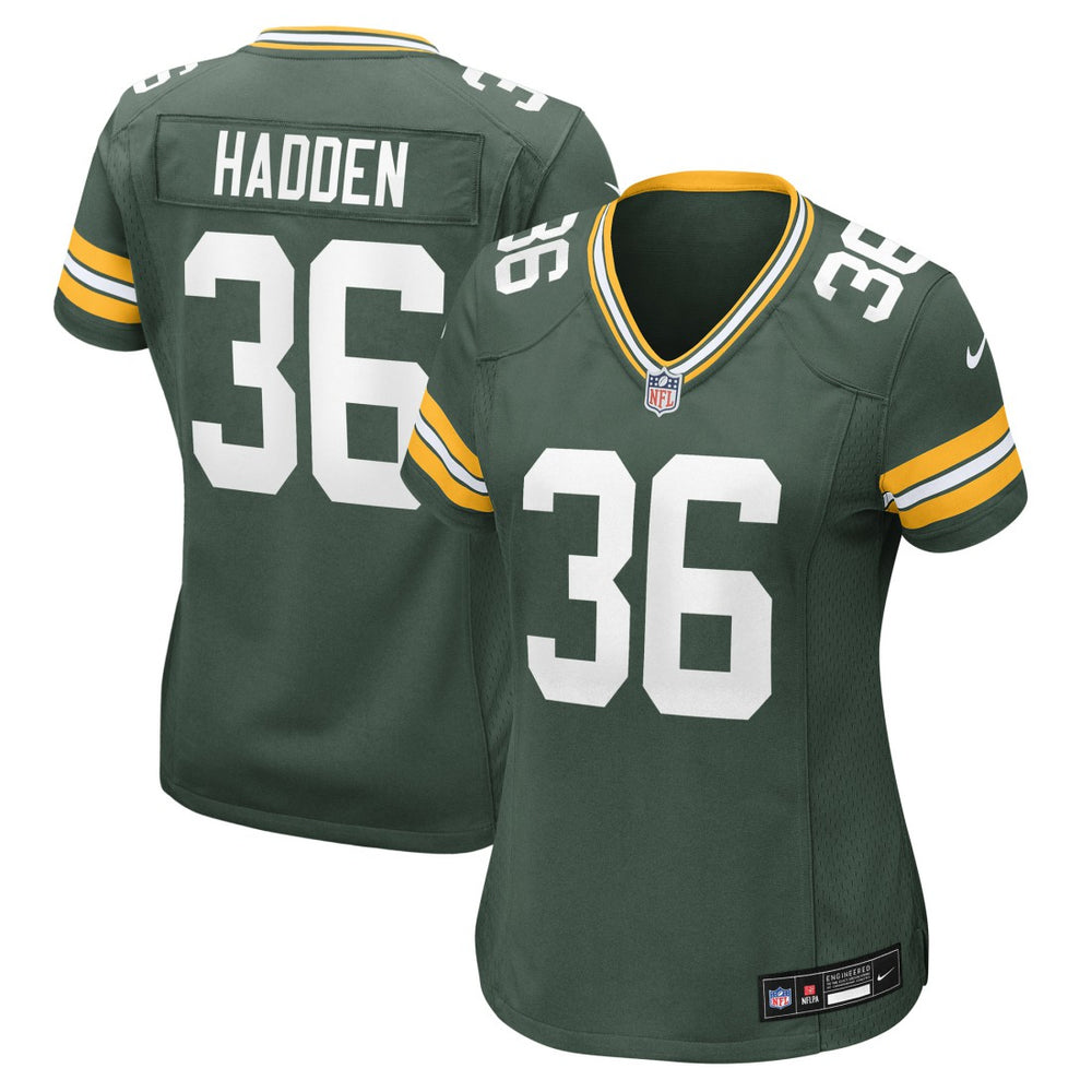 Green Bay Packers Kamal Hadden  Women's Team Game Jersey | NFL US