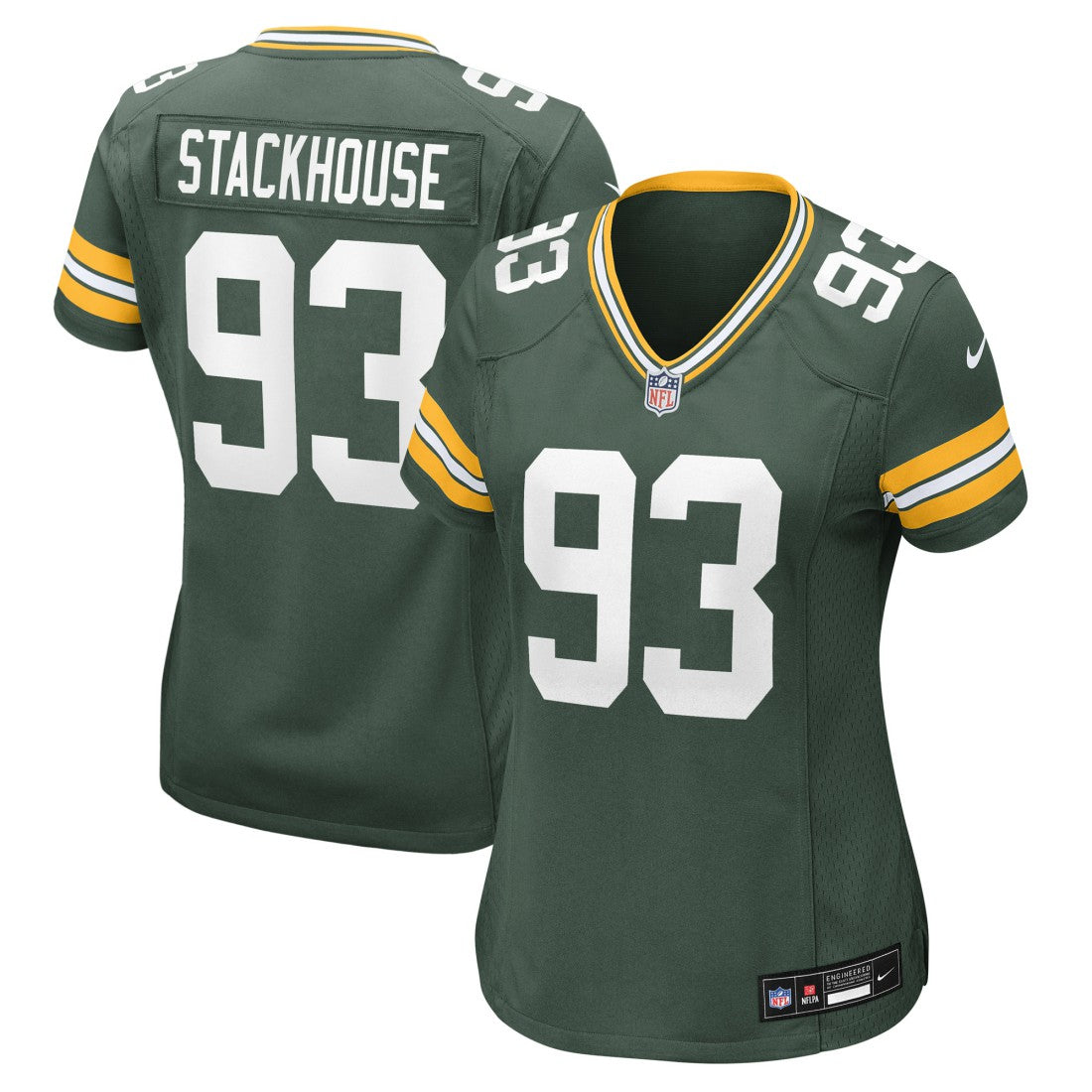 Green Bay Packers Nazir Stackhouse  Women's Team Game Jersey | NFL Near me