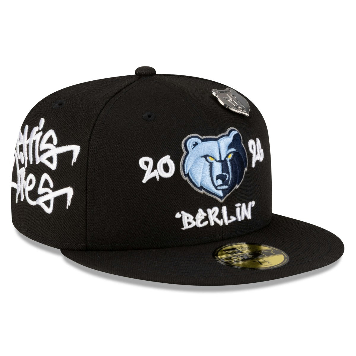 Black Memphis Grizzlies 2026 NBA Global Games Berlin 59FIFTY Fitted Hat | NBA