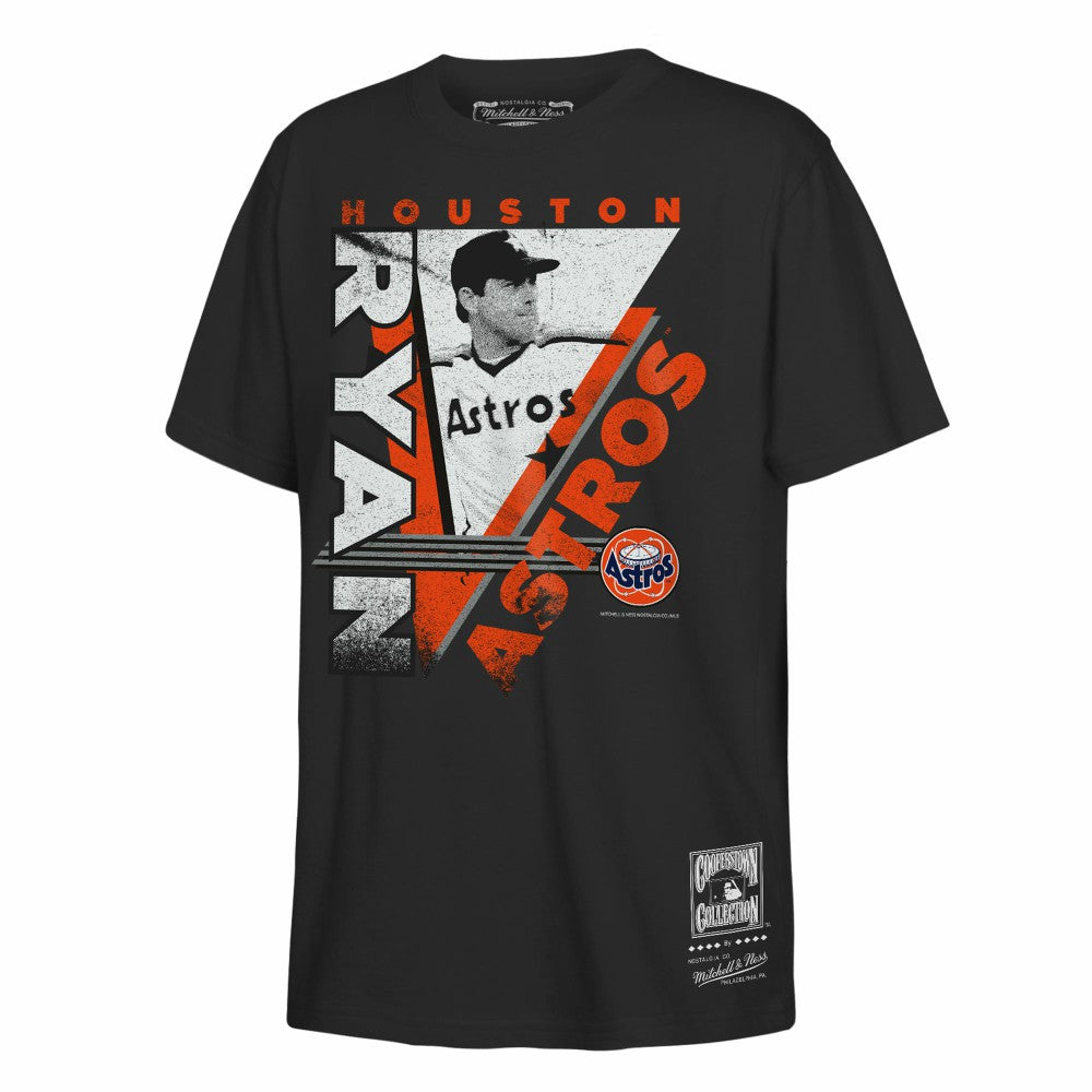 Nolan Ryan Houston Astros Mitchell & Ness Youth In the Zone Player Graphic T-Shirt - MLB T-shirts