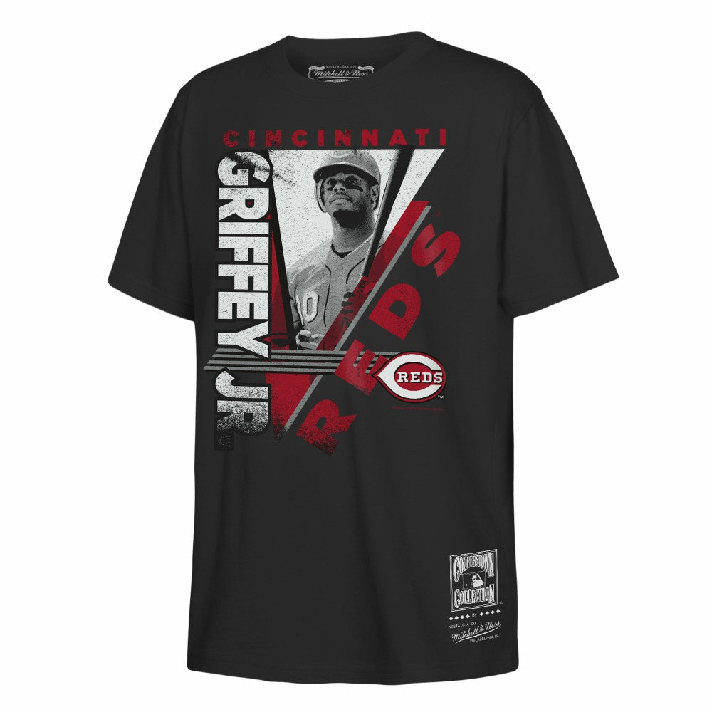 Ken Griffey Jr. Cincinnati Reds Mitchell & Ness Youth In the Zone Player Graphic T-Shirt - MLB T-shirts