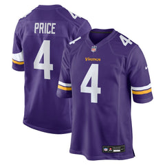 Minnesota Vikings Myles Price  Team Game Jersey | NFL Hot