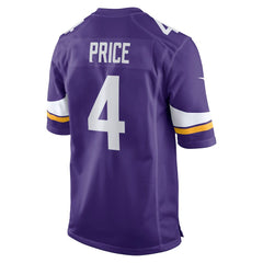 Minnesota Vikings Myles Price  Team Game Jersey | NFL Hot