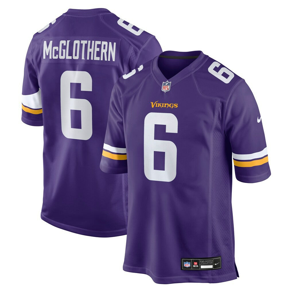 Minnesota Vikings Dwight McGlothern  Team Game Jersey | NFL Sale