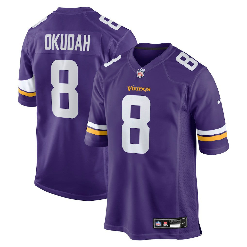 Minnesota Vikings Jeff Okudah  Team Game Jersey | NFL Hot