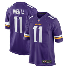 Minnesota Vikings Carson Wentz  Team Game Jersey | NFL Discount