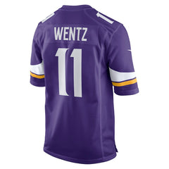 Minnesota Vikings Carson Wentz  Team Game Jersey | NFL Discount