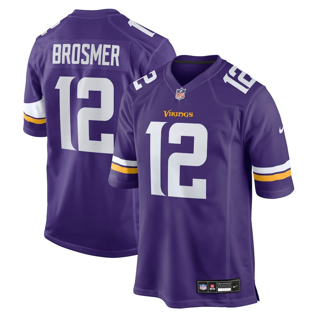 Minnesota Vikings Max Brosmer  Team Game Jersey | NFL US