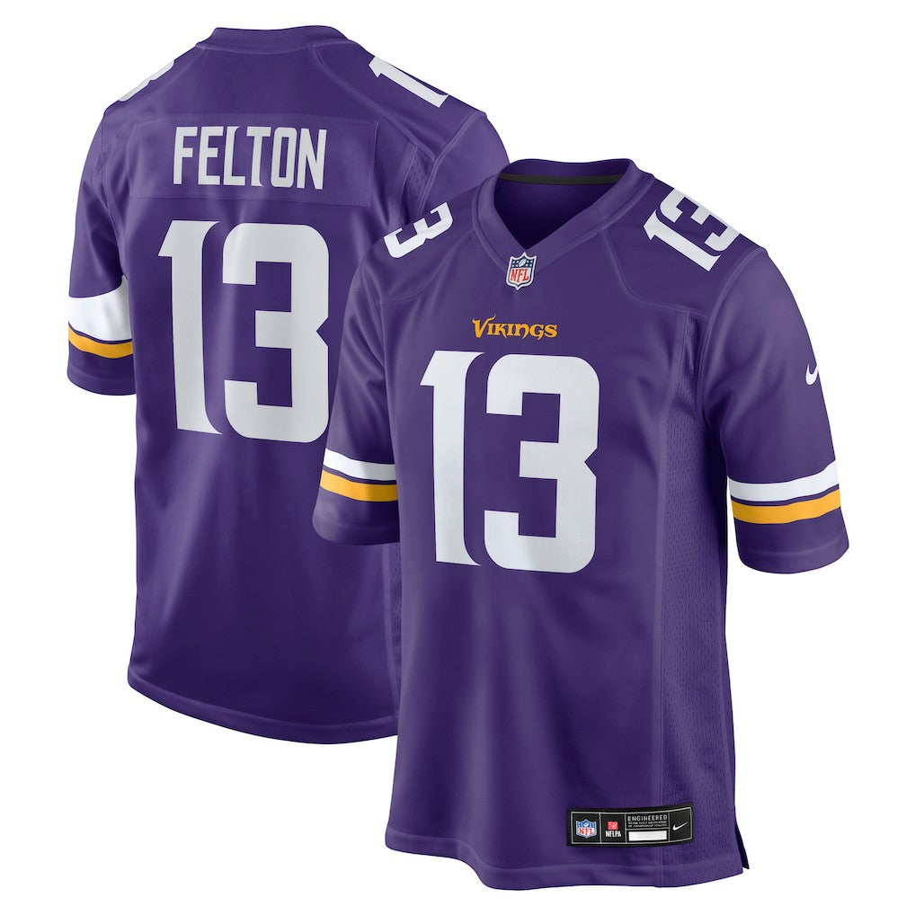 Minnesota Vikings Tai Felton  Team Game Jersey | NFL US