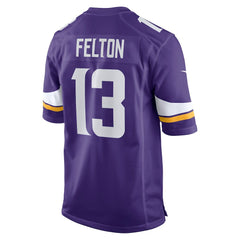 Minnesota Vikings Tai Felton  Team Game Jersey | NFL US