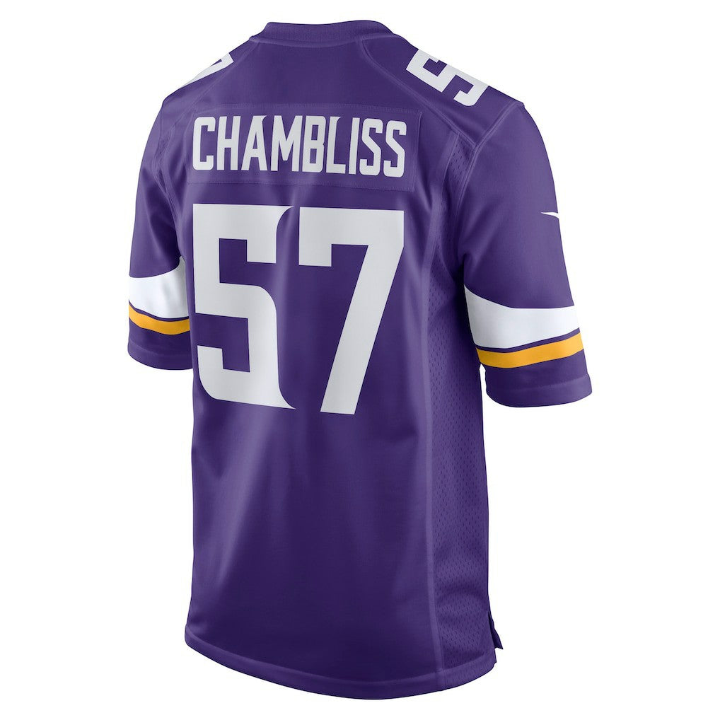 Minnesota Vikings Chaz Chambliss  Team Game Jersey | NFL Sale
