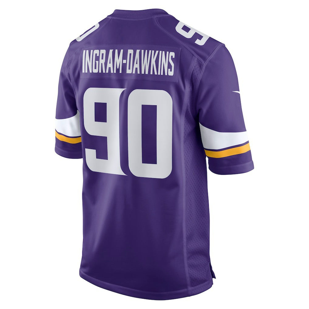 Minnesota Vikings Tyrion Ingram-Dawkins  Team Game Jersey | NFL Hot