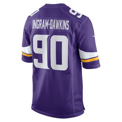 Minnesota Vikings Tyrion Ingram-Dawkins  Team Game Jersey | NFL Hot